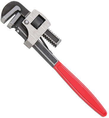 NSV 12 Inch 300MM Adjustable Heavy Duty Pipe Wrench Drop Forged Single Sided Pipe Wrench(Pack of 1)