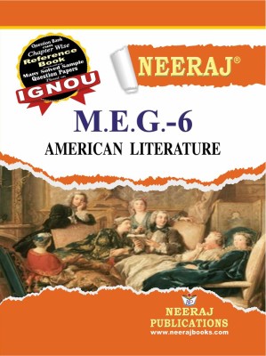 Neeraj Publications MEG-6 (American Literature)  - MEG-6 (American Literature)(Paperback, NEERAJ PUBLICATIONS)