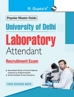 University of Delhi : Laboratory Attendant Recruitment Exam Guide(English, Paperback, RPH Editorial Board)