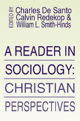 A Reader in Sociology; Christian Perspectives(English, Hardcover, unknown)