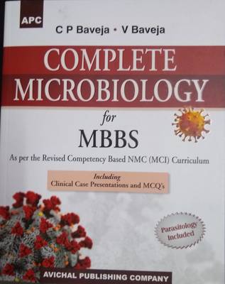 Complete Microbiology For MBBS 7ed  (Paperback, V Baveja , C P baveja)