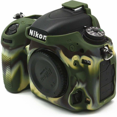 Digicom Silicone Cover Protective Camera Case Cover for Nikon D750 Camera Case-Green  Camera Bag(Military Green)