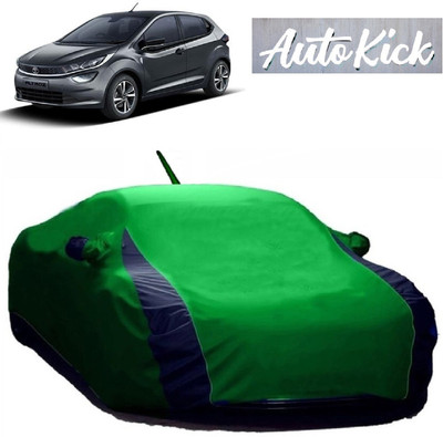 AutoKick Car Cover For Tata Altroz (With Mirror Pockets)(Multicolor)