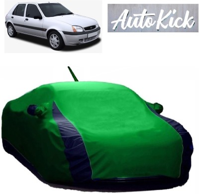 AutoKick Car Cover For Ford Fiesta Old (With Mirror Pockets)(Multicolor)