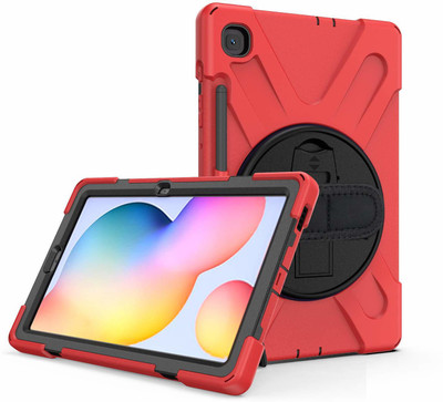Proelite Back Cover for Samsung Galaxy tab s6 lite 10.4 Inch(Red, Hard Case, Pack of: 1)