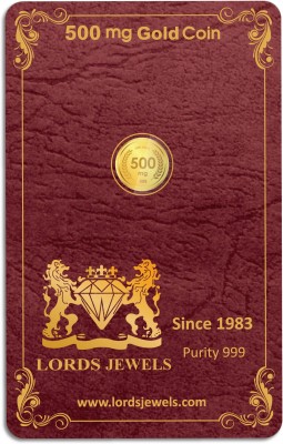 l.D.SONS 0.500 Gram 24 (999) K 0.5 g Gold Coin