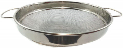 rushabh collections PURAN JALI/BOWL NO.8(MALL) Strainer(Steel Pack of 1)
