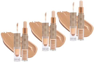 THTC Best Facial Contouring Full Coverage Matte Liquid Contour Concealer Stick Set Concealer(LIGHT BEIGE, 30 g)