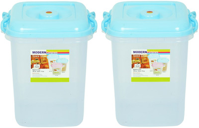 AMAZE ACTIONWARE Plastic Grocery Container  - 13 L(Pack of 2, Blue)