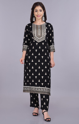 priya creations Women Kurta Palazzo Set