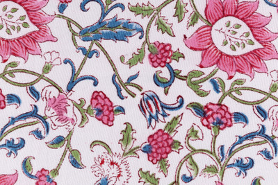 Ravaiyaa - Attitude Is Everything Cotton Blend Floral Print Multi-purpose Fabric