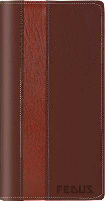 Fedus Leatherette File Folder(Set Of 1, Brown)