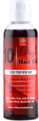 24 DAYS 10 days Regrowth hair organic hair oil 400 ml Hair Oil(400 ml)