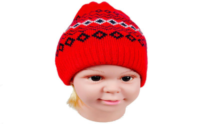 Warmzone Kids Cap(Red)