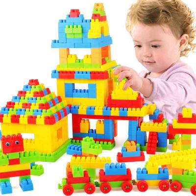 FTAFAT High Quality building blocks DIY construction toy 100 Pcs(92 Pieces +8 Tyres)Creative Learning Educational and Skill Development Toy for Kids Puzzle Assemble Indoor Brain Game for Incrase IQ Level of Kids Children  (100 Pieces)