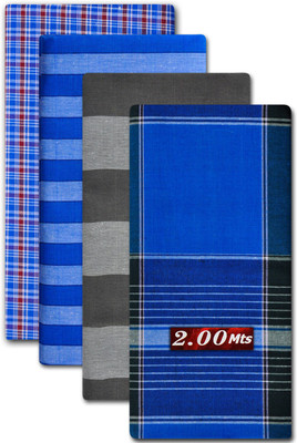 SSS NOVELTIES Checkered Multicolor Lungi