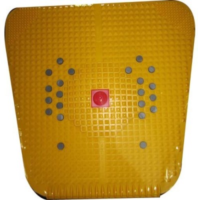 Acufit MAT106 Acupressure Foot Mat With Magnets For Stress And Pain Relief Yellow 3 mm Massager(Yellow)