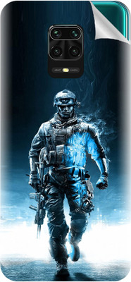 tiddler Xiaomi Redmi Note 9 Pro Mobile Skin(Blue)