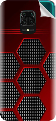 tiddler Xiaomi Redmi Note 9 Pro Mobile Skin(Red)