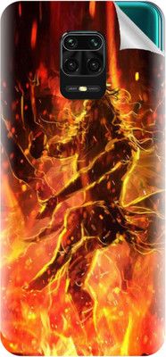 tiddler Xiaomi Redmi Note 9 Pro Mobile Skin(Orange)