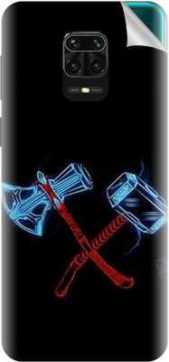 Snooky Xiaomi Redmi Note 9 Pro Max Mobile Skin(Black)