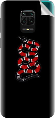 tiddler Xiaomi Redmi Note 9 Pro Max Mobile Skin(Black)