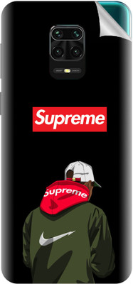 Snooky Xiaomi Redmi Note 9S Mobile Skin(Black)