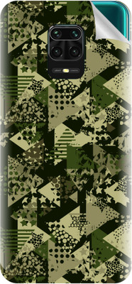 Snooky Xiaomi Redmi Note 9 Pro Mobile Skin(Green)