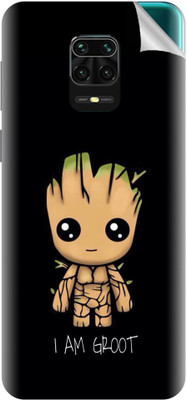 tiddler Xiaomi Redmi Note 9 Pro Max Mobile Skin(Black)