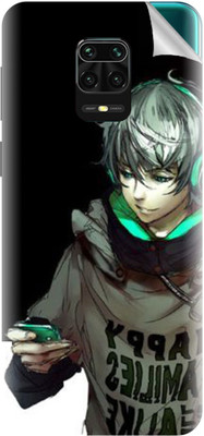 Snooky Xiaomi Redmi Note 9 Pro (India) Mobile Skin(Black)