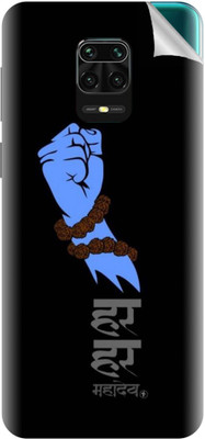 tiddler Xiaomi Redmi Note 9 Pro Max Mobile Skin(Black)