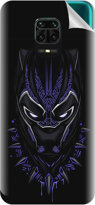 Snooky Xiaomi Redmi Note 9 Pro Mobile Skin(Black)
