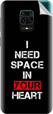 tiddler Xiaomi Redmi Note 9 Pro (India) Mobile Skin(Black)