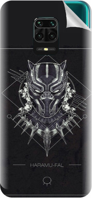 tiddler Xiaomi Redmi Note 9 Pro Mobile Skin(Black)