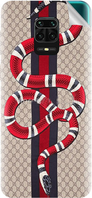 Snooky Xiaomi Redmi Note 9 Pro Max Mobile Skin(Red)