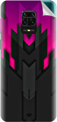 tiddler Xiaomi Redmi Note 9 Pro Max Mobile Skin(Black)
