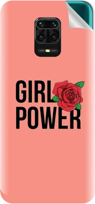 Snooky Xiaomi Redmi Note 9 Pro Mobile Skin(Pink)