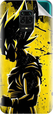 Snooky Xiaomi Redmi Note 9 Pro Mobile Skin(Yellow)