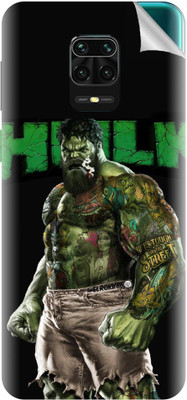 Snooky Xiaomi Redmi Note 9S Mobile Skin(Black)