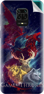 Snooky Xiaomi Redmi Note 9 Pro (India) Mobile Skin(Multicolor)