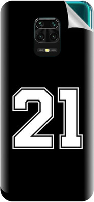 tiddler Xiaomi Redmi Note 9 Pro Mobile Skin(Black)