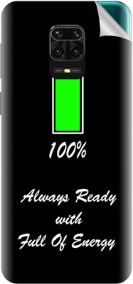 tiddler Xiaomi Redmi Note 9 Pro Max Mobile Skin(Black)