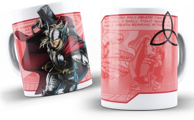 AK Creation Thor is Back Tea and Coffee Gift for Any Occasion Tea Cups/Gift for Kids/Mugs for Friends /s for Coffee /s for Boyfriend /s for Husband Ceramic Coffee Mug(350 ml)