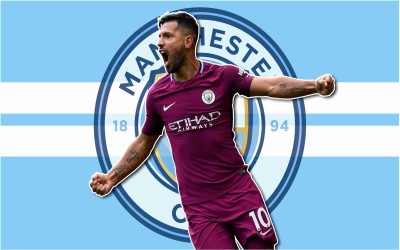 Sergio Aguero Footballer Wall Poster For Room With Gloss Lamination M3 Paper Print(12 inch X 18 inch, Rolled)