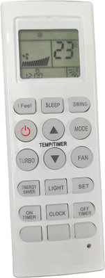 Ehop Remote Compatible for Air Conditioner with iFeel Button VE-36B LLoyd Remote Controller(White)