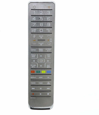 BhalTech BN59-01051A LCD LED HD Smart TV Compatible Samsung Remote Controller(Silver)
