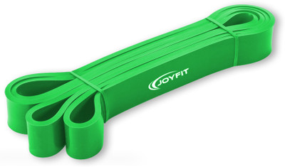 Joyfit Resistance Loop Bands for Workout, Stretching, Exercise, Yoga for Men and Women Resistance Tube(Green)