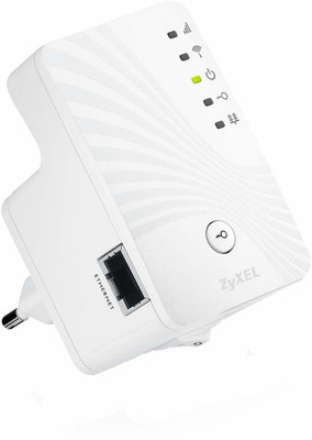 Zyxel Wireless N300_N Range (WRE2205 v2) 300 Mbps WiFi Range Extender (White, Single Band)