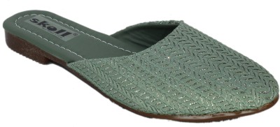 SKOLL Bellies For Women(Green , 7)