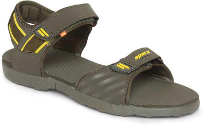 Sparx SS 486 Men Casual(Olive, Yellow , 6)